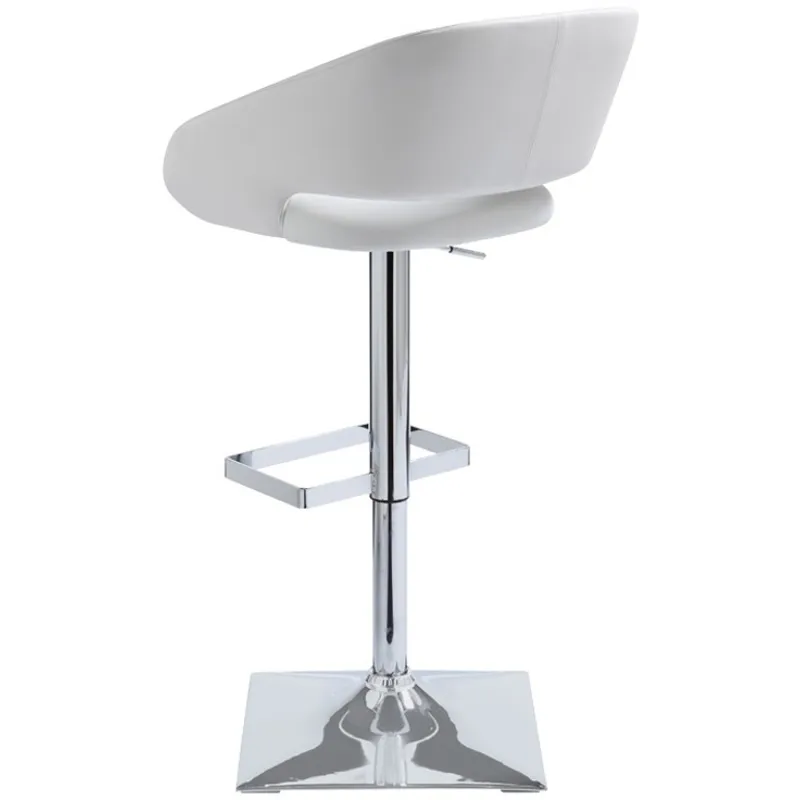 GUSTAVO ADJUSTABLE BARSTOOL - SNOW