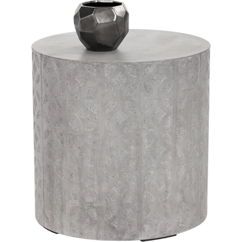 IMANI SIDE TABLE - GREY