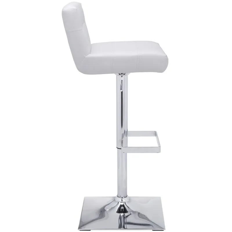 STAFFORD ADJUSTABLE BARSTOOL - SNOW