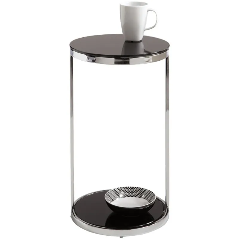 BENJAMIN END TABLE - STAINLESS STEEL