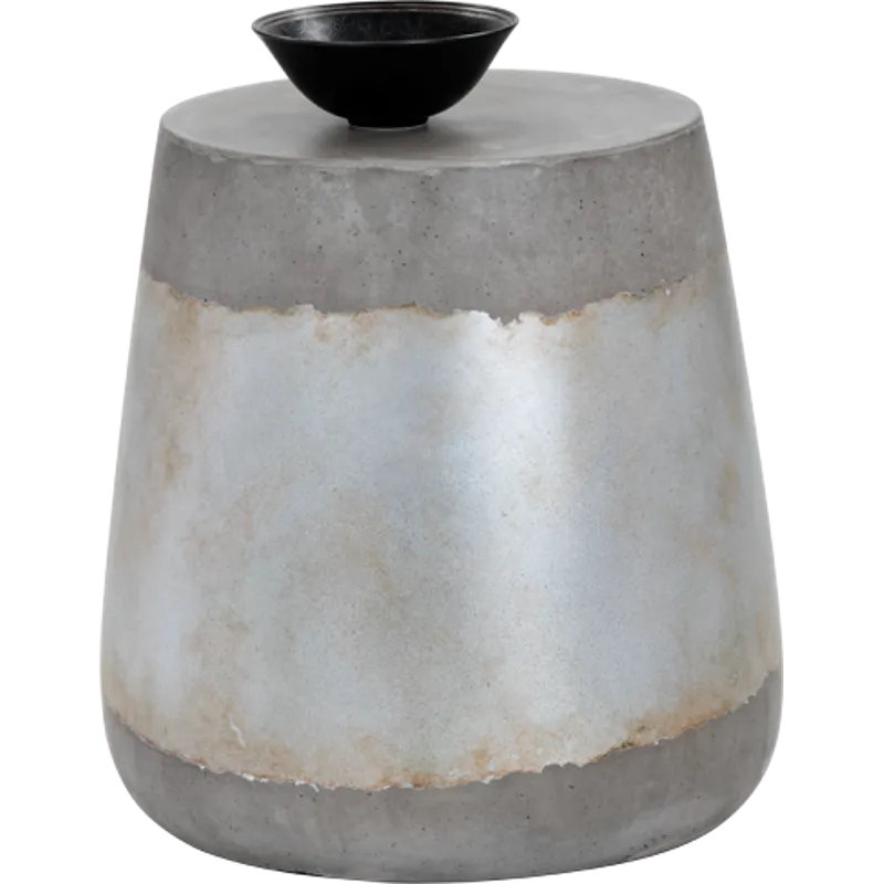 ARIES SIDE TABLE - SILVER