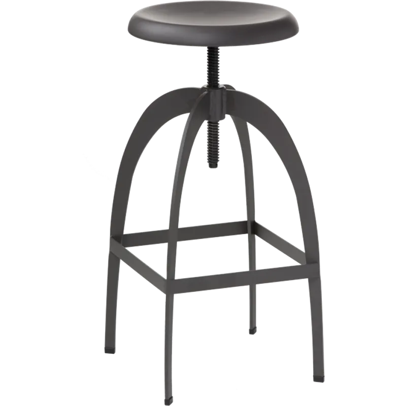 COLBY ADJUSTABLE BARSTOOL - GREY