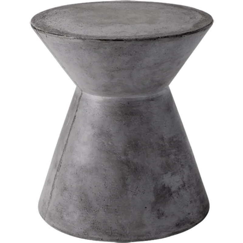 ASTLEY END TABLE - GREY