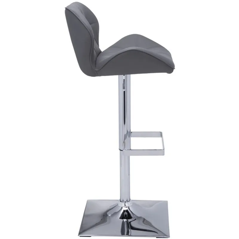 BOULTON ADJUSTABLE BARSTOOL - GRAPHITE