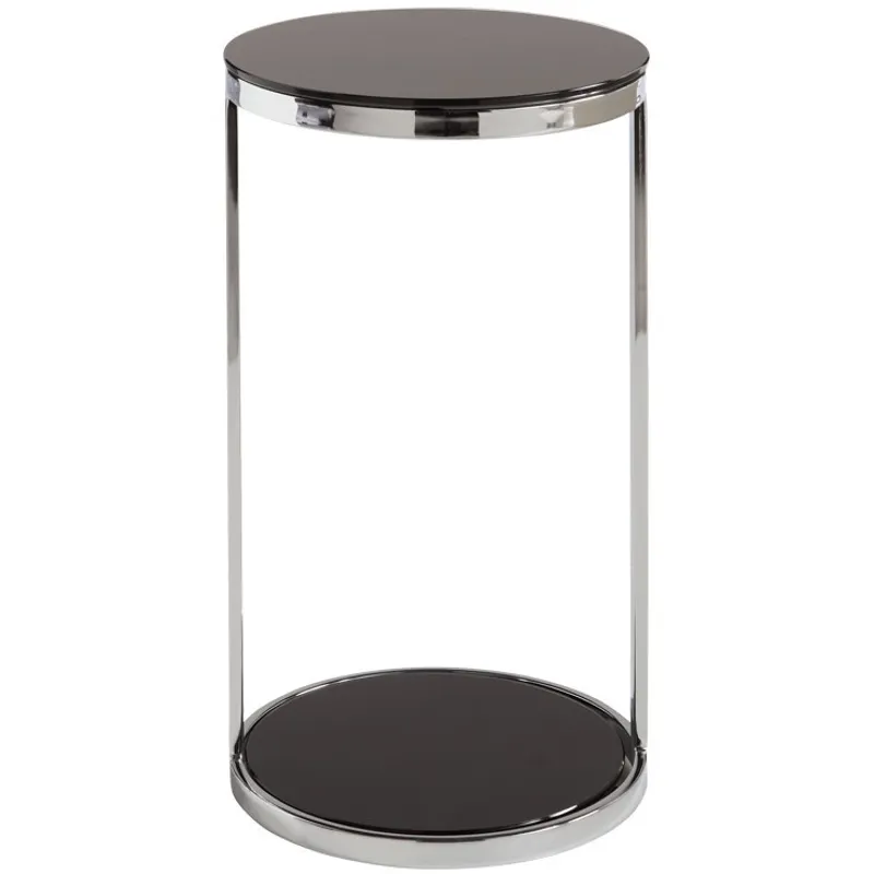 BENJAMIN END TABLE - STAINLESS STEEL
