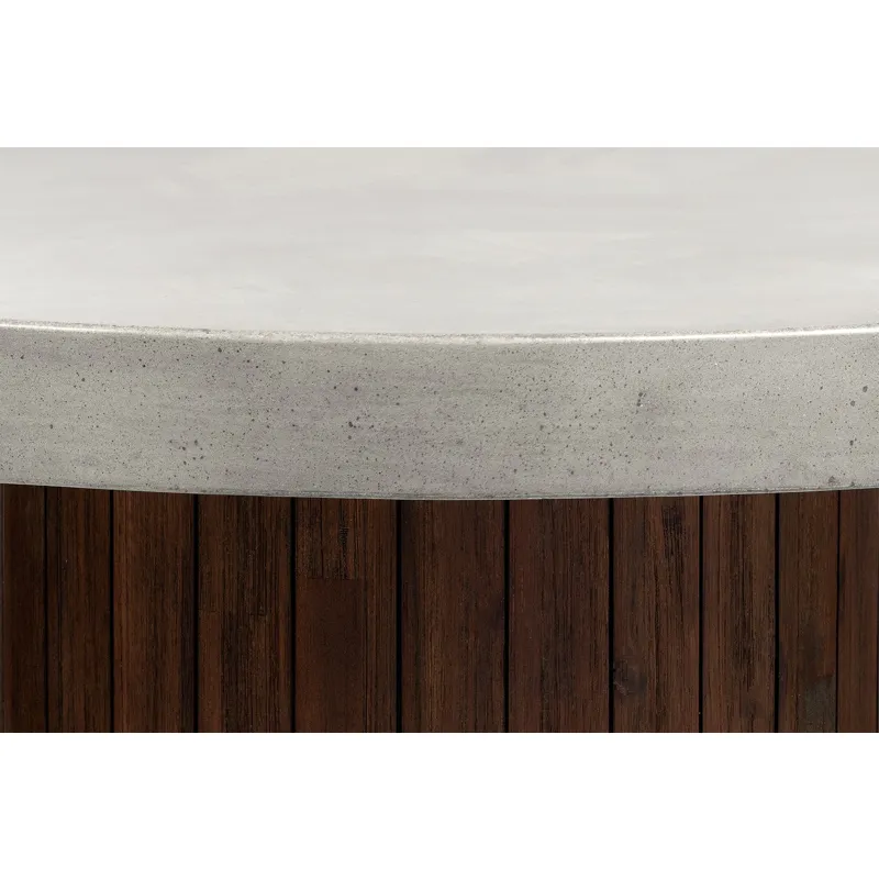 DUOMO DINING TABLE - BROWN