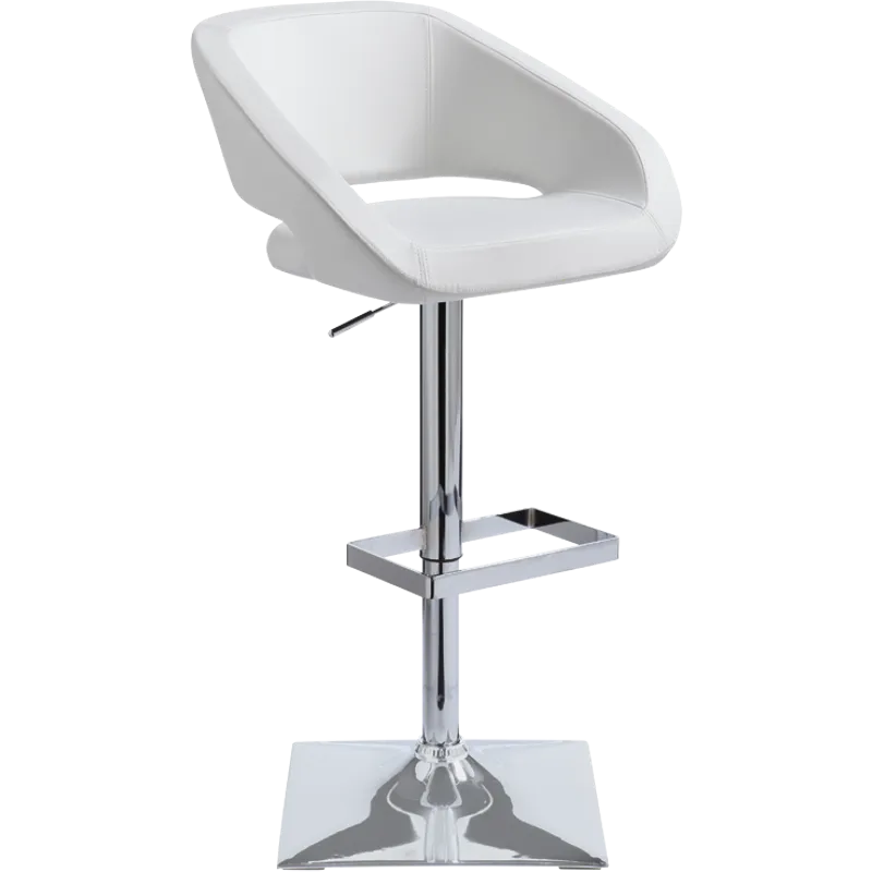 GUSTAVO ADJUSTABLE BARSTOOL - SNOW