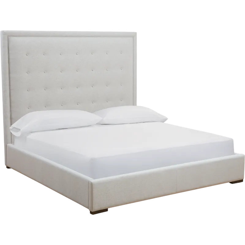 JACKIE BED KING - LINEN
