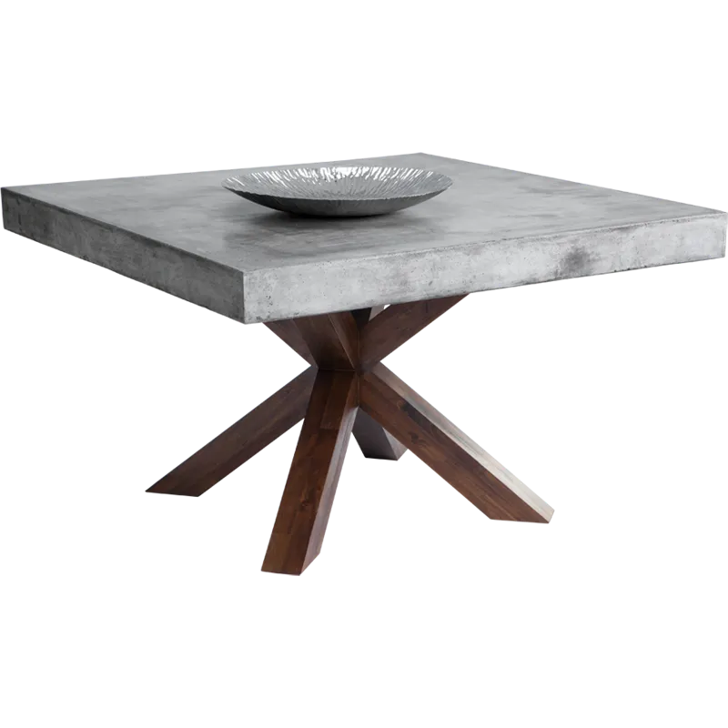 WARWICK SQUARE DINING TABLE - GREY