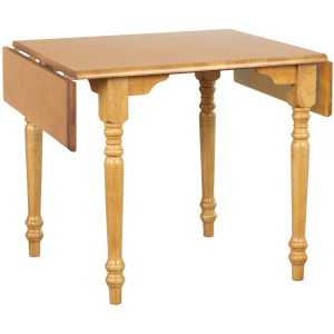 Sunset Light Oak Drop Leaf Dining Table