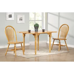 Sunset Arrowback Chair - Light Oak 