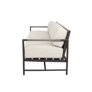 Pietra Sofa in Echo Ash, No Welt