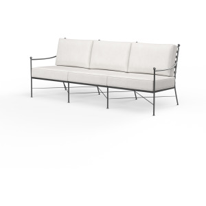 Provence Sofa in Canvas Flax w/ Self Welt