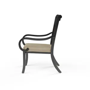 Monterey Dining Chair in Linen Stone w/ Selt Welt