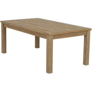 Coastal Teak Rectangular Coffee Table