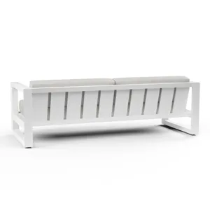 Newport Sofa in Cast Silver, No Welt