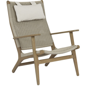 Sedona Coastal Teak Cushionless Highback Chair