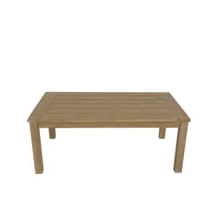 Coastal Teak Rectangular Coffee Table