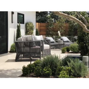 Milano Club Chair in Echo Ash w/ Self Welt