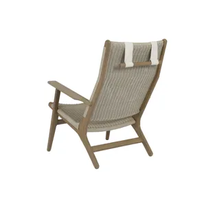 Sedona Coastal Teak Cushionless Highback Chair