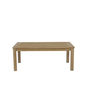Coastal Teak Rectangular Coffee Table