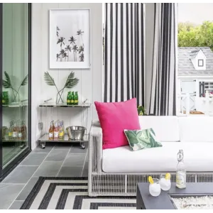 Miami Sofa in Echo Ash w/ Self Welt