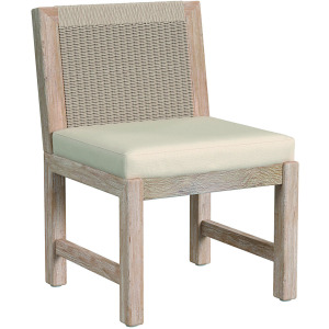 Sedona Side Dining Chair in Canvas Canvas, No Welt