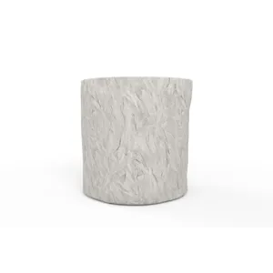 Bazaar Antique Stone Round End Table
