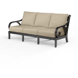 Monterey Sofa in Linen Stone w/ Selt Welt