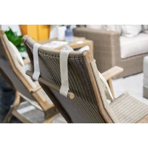 Sedona Coastal Teak Cushionless Highback Chair