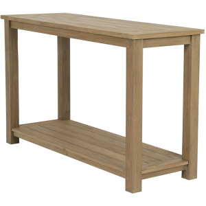 Coastal Teak Sofa Table