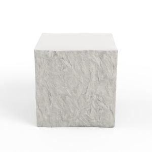 Bazaar Antique Stone End Table