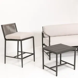 Pietra Barstool in Echo Ash, No Welt