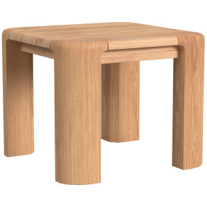 Playa Natural Teak End Table