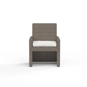 Coronado Dining Chair in Canvas Flax w/ Self Welt