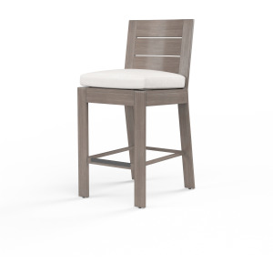 Laguna Barstool in Canvas Flax, No Welt