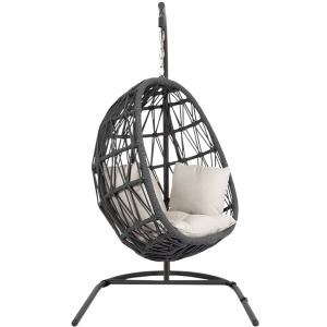 Milano Hanging Chair in Echo Ash w/ Self Welt