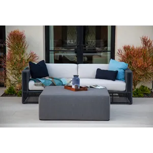 Milano Sofa in Echo Ash w/ Self Welt