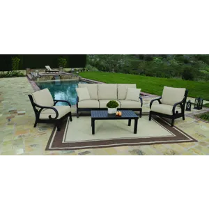 Monterey Sofa in Linen Stone w/ Selt Welt