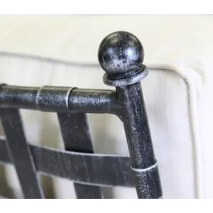 Provence Sofa in Canvas Flax w/ Self Welt