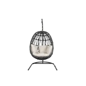 Milano Hanging Chair in Echo Ash w/ Self Welt