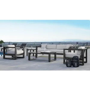 Redondo Club Chair in Cast Silver, No Welt