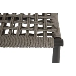 Grigio Cushionless Accent Chair