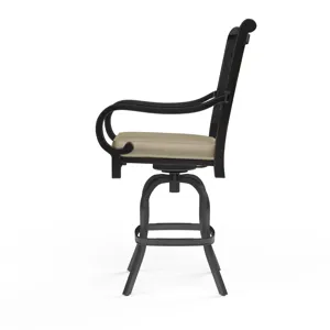 Monterey Barstool in Linen Stone w/ Selt Welt