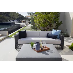 Milano Sofa in Echo Ash w/ Self Welt