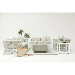 Miami Sofa in Echo Ash w/ Self Welt