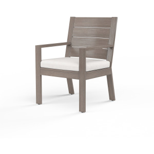 Laguna Dining Chair in Canvas Flax, No Welt