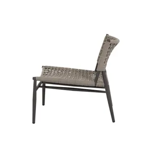 Grigio Cushionless Accent Chair
