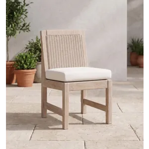 Sedona Side Dining Chair in Canvas Canvas, No Welt
