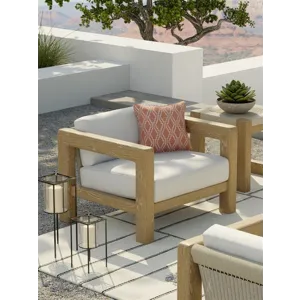 Sedona Club Chair in Canvas Canvas, No Welt